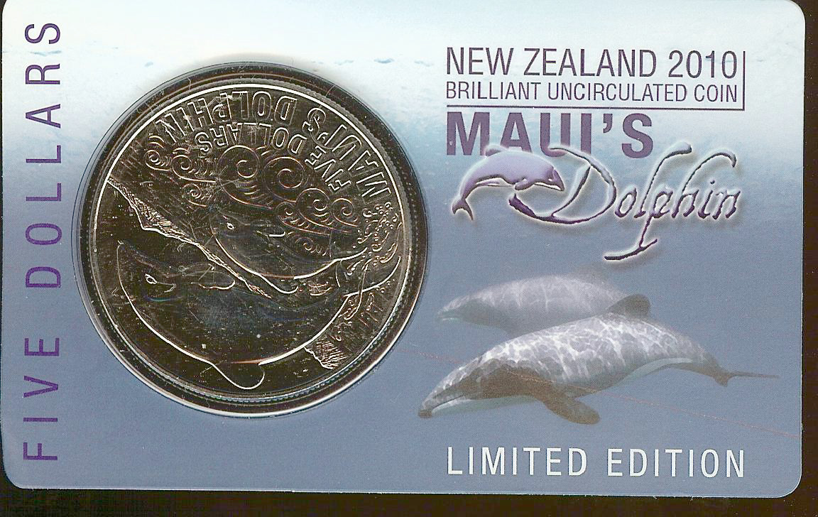 New Zealand $5 2010 BU